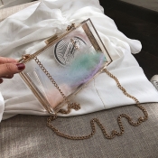 Lovely Chic See-through Multicolor Messenger Bag