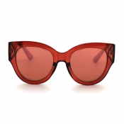 Lovely Chic Big Frame Design Red Sunglasses