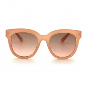 Lovely Chic Big Frame Design Apricot Sunglasses