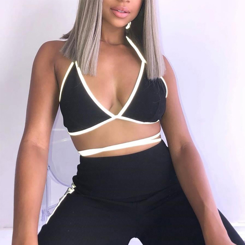 

Lovely Sportswear Patchwork Black Two-piece Shorts Set