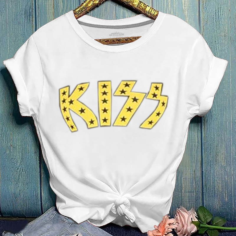 

Lovely Leisure Letter Print White T-shirt