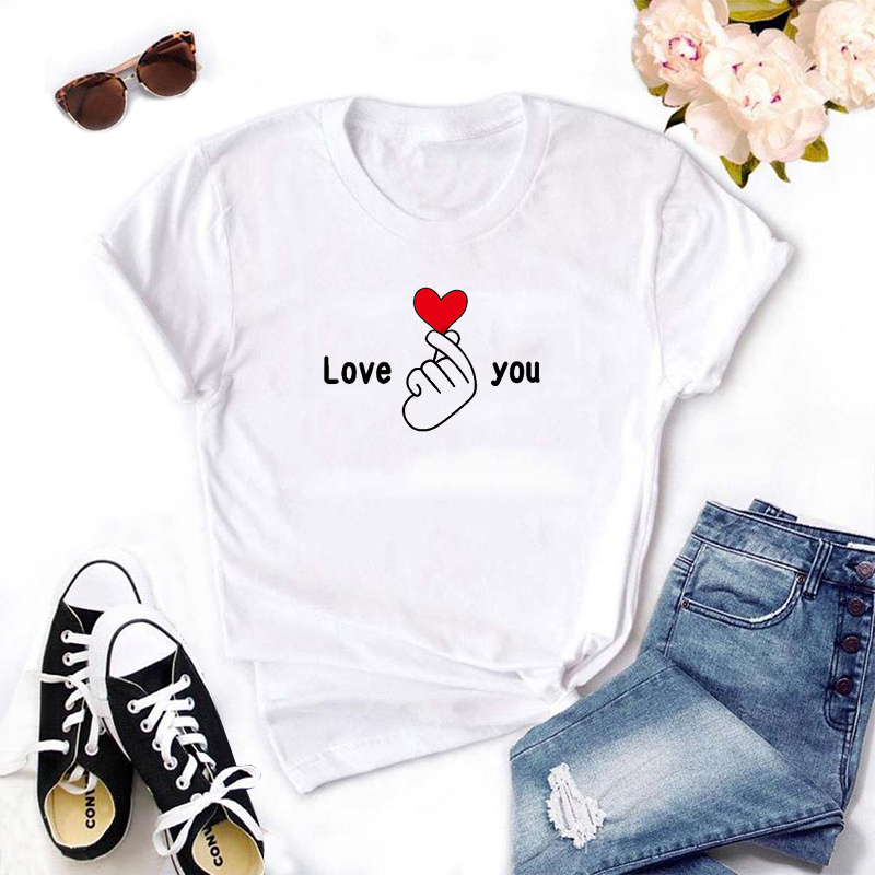 

Lovely Leisure O Neck Print White T-shirt