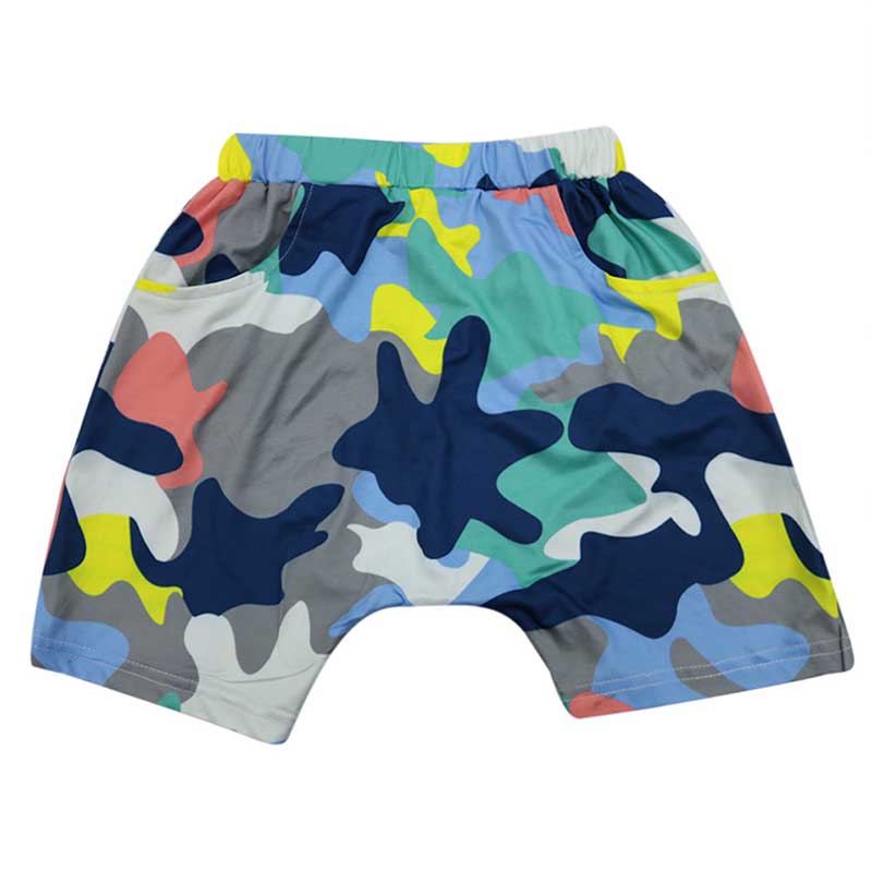 Lovely Casual Print Multicolor Boy Two-piece Shorts Set_Boys Two Piece ...