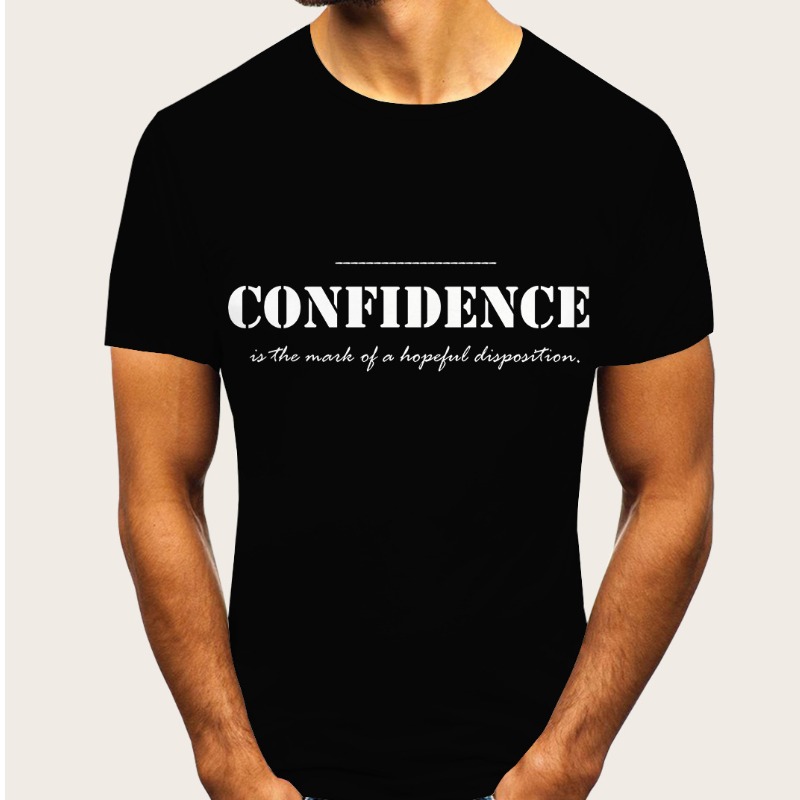 Lovely Leisure O Neck Letter Print Black T-shirt
