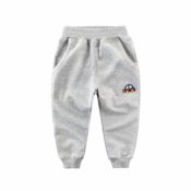 Lovely Leisure Pocket Patched Grey Boy Pants