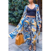 LW Floral Print Patchwork Pants Set