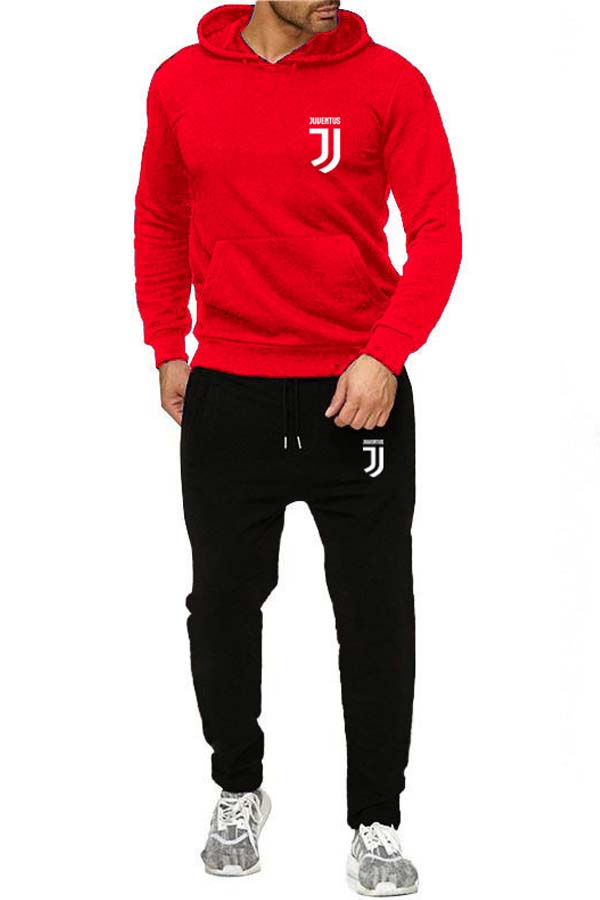 

Lovely Casual Hooded Collar Red Two-piece Pants Set