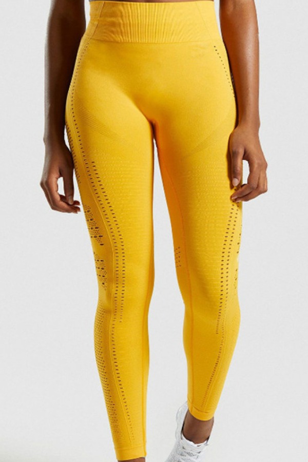 

Lovely Sportswear Skinny Yellow Pants