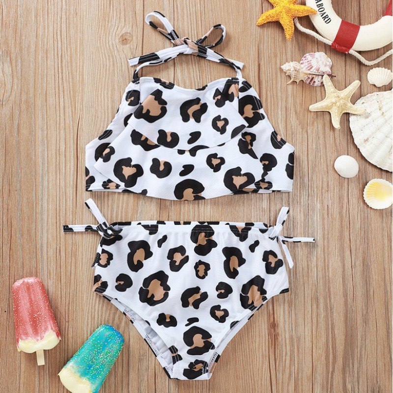 

lovely Leopard Print Girl Two-piece Swimsuit