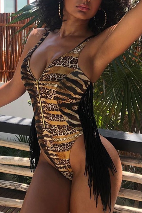 

lovely Leopard Print One-piece Swimsuit