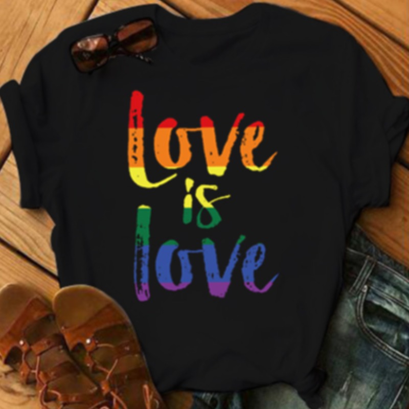 

lovely Leisure O Neck Letter Print Black T-shirt
