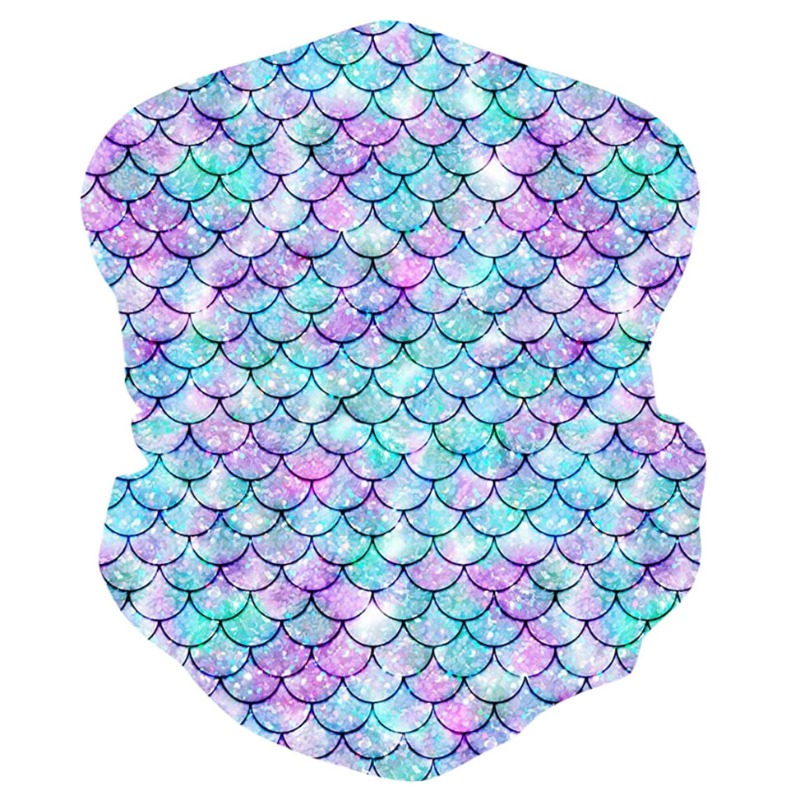 

Lovely Print Purple Face Mask