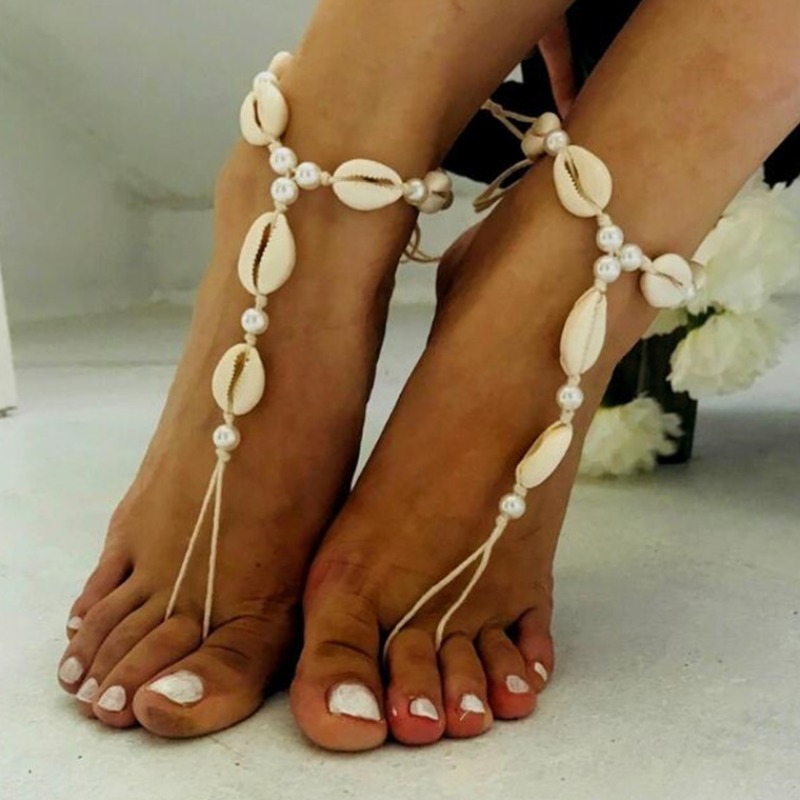 

lovely Bohemian Shell White Body Chain