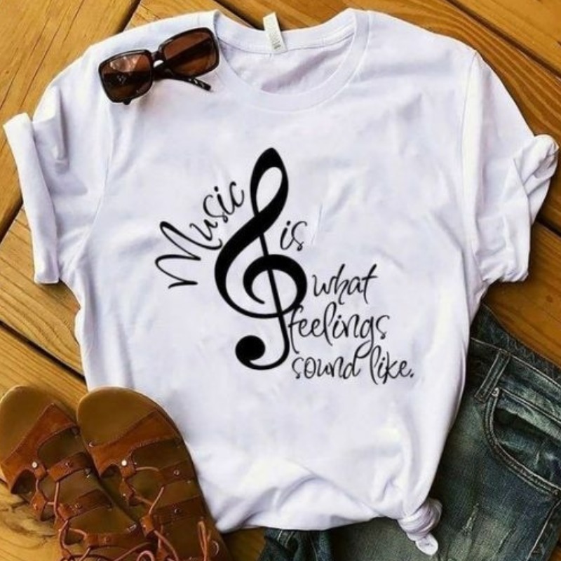 

Lovely Leisure O Neck Letter Print White T-shirt