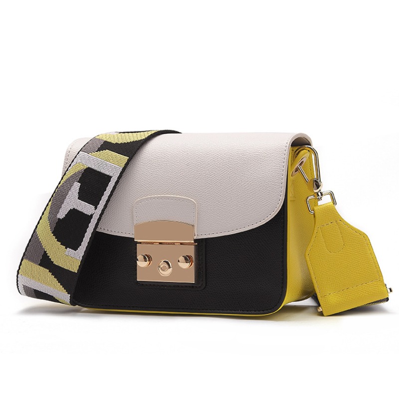 

lovely Casual Patchwork Black Crossbody Bag