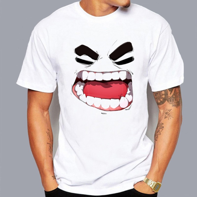 

Men lovely Leisure O Neck Print Pink T-shirt