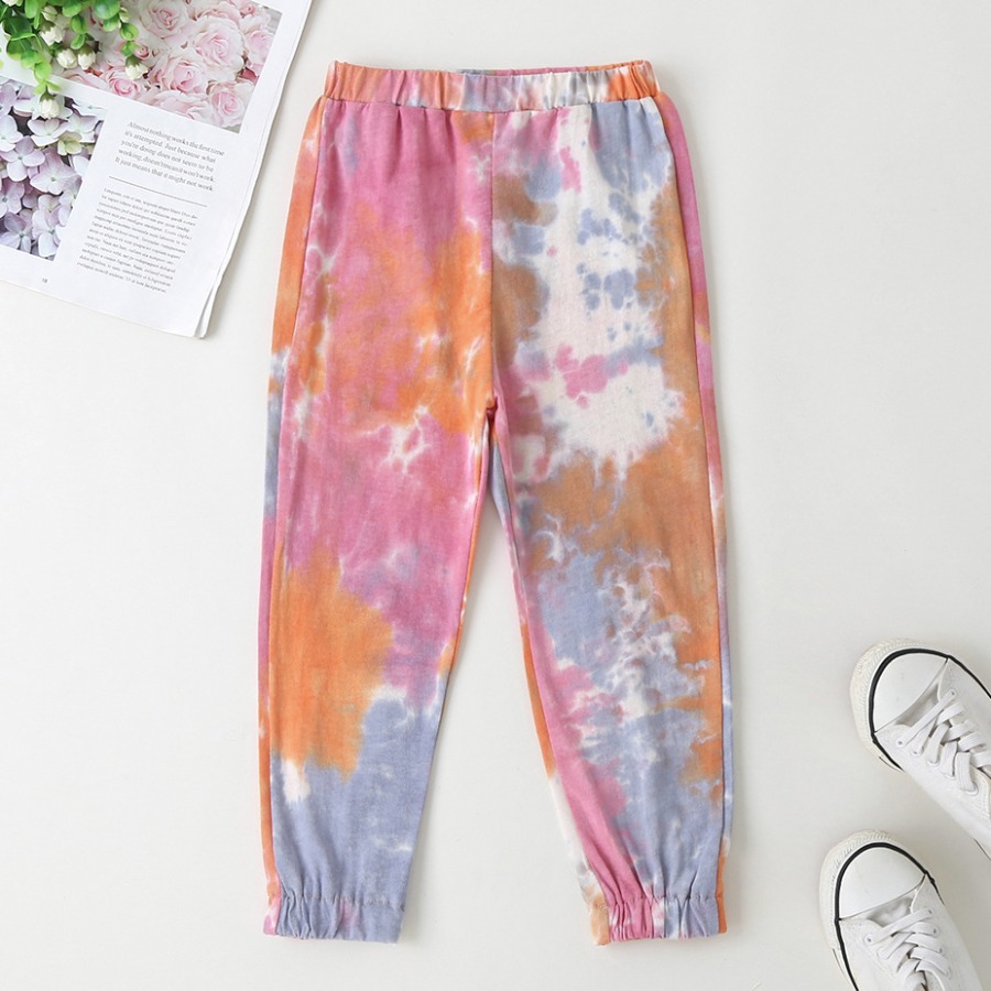 

lovely Trendy Tie-dy Multicolor Girl Pants, Multi