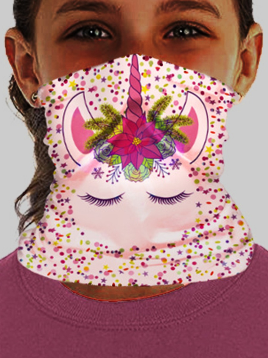

lovely Print White Girl Face Mask
