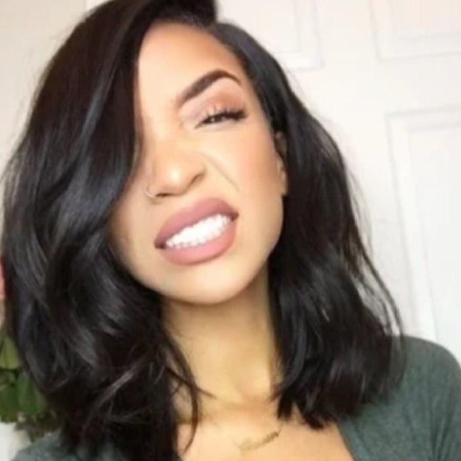

lovely Trendy Bobo Black Wigs