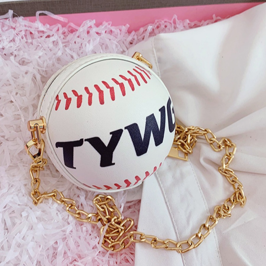 

lovely Chic Basketball White Crossbody Bag