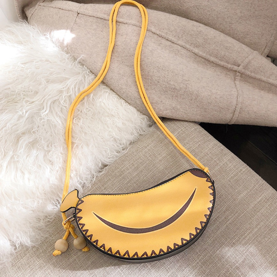 

lovely Chic Banana Yellow Crossbody Bag