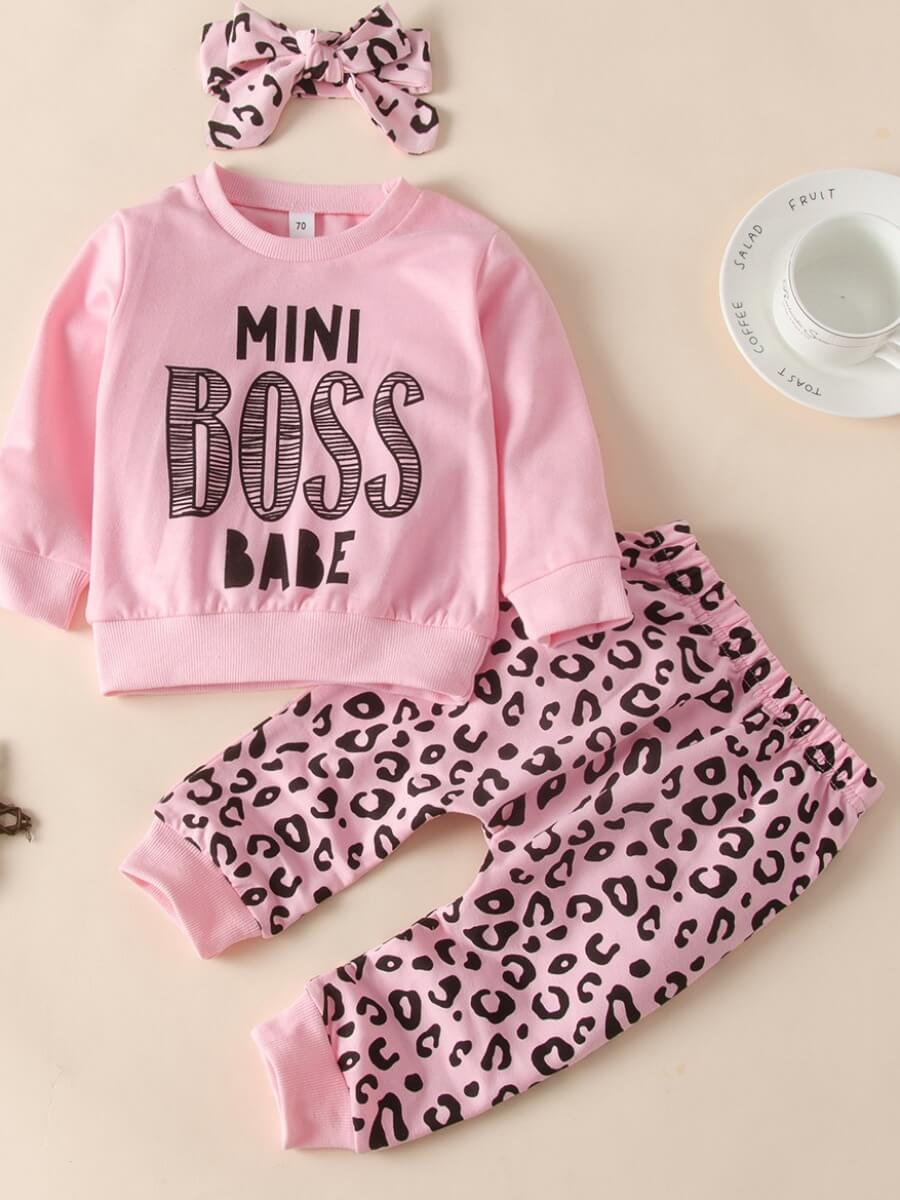 

Lovely Girl Casual Flounce Design White Two-piece Skirt Set, Pink