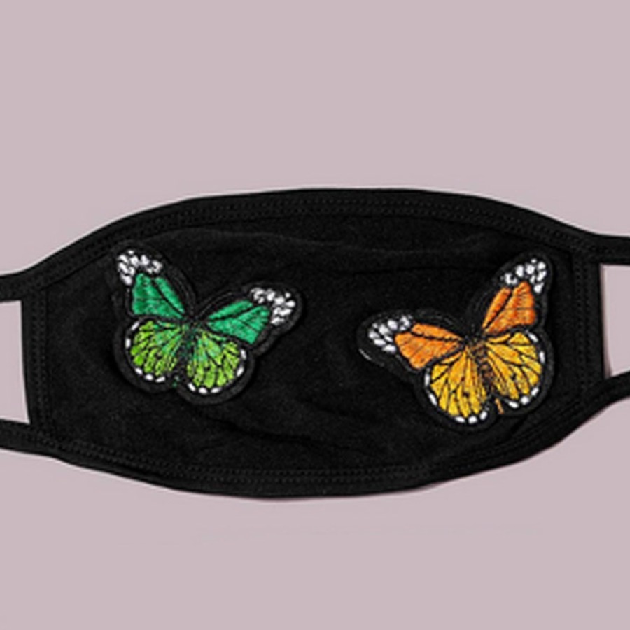 

lovely Butterfly Black Face Mask