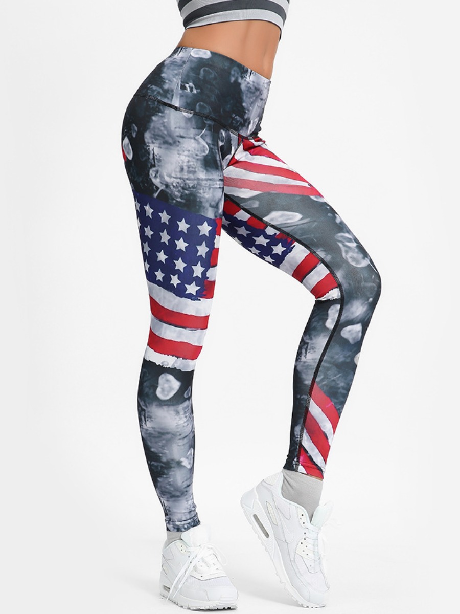 

lovely Independence Day Sportswear Print Multicolor Pants, Multi