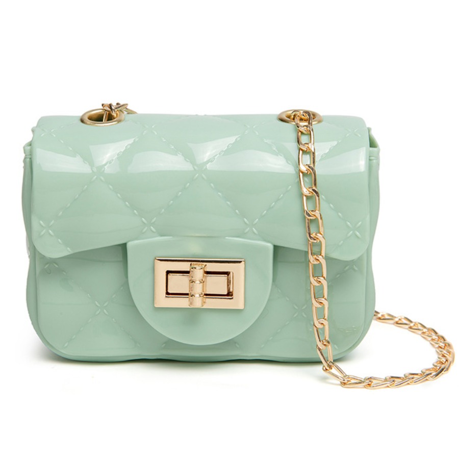 

lovely Chic Chain Strap Green Crossbody Bag