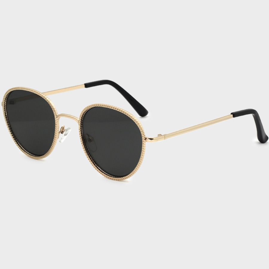 

lovely Stylish Patchwork Black Sunglasses