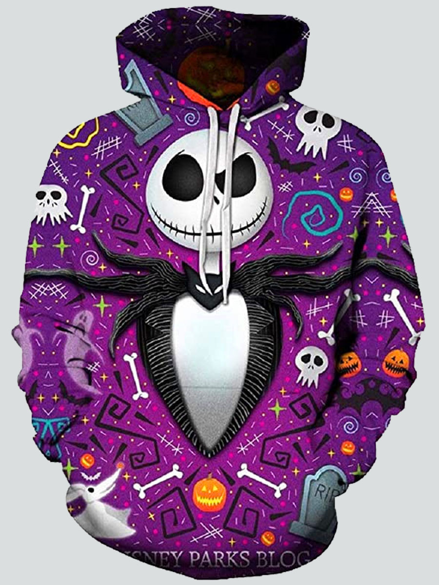 

Lovely Trendy Hooded Collar Print Multicolor Men Hoodie, Multi