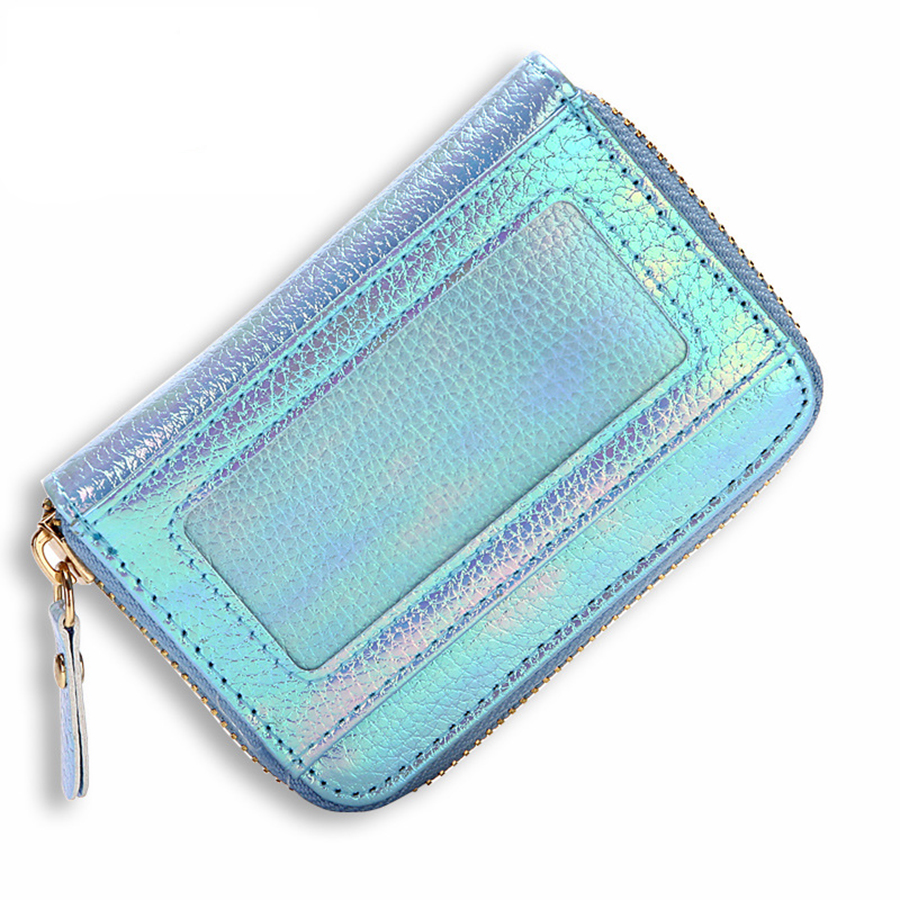 

lovely Trendy Zipper Design Blue Coin Purses