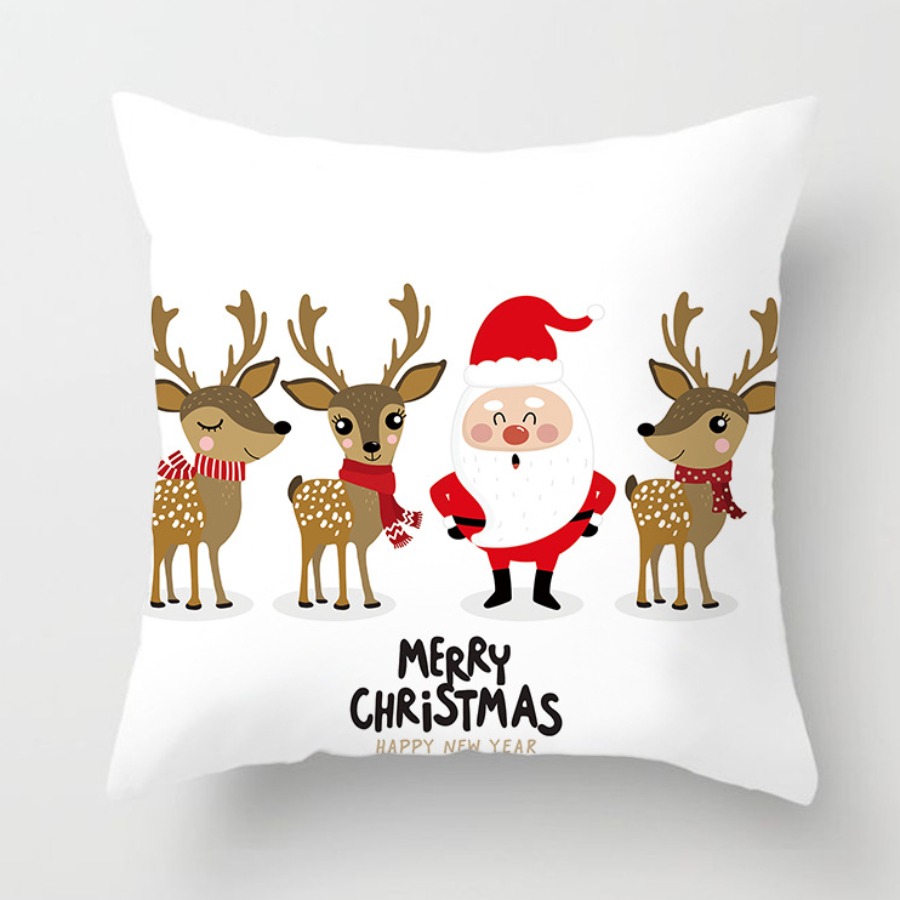 lovely Chic Cartoon Print Shop Red Pillow Cases Wholesale UK
