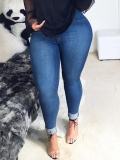LW BASICS High Stretchy Skinny Blue Jeans