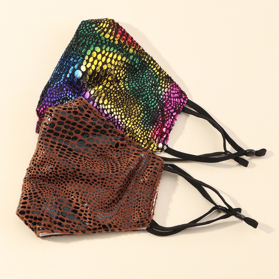 

lovely Print Multicolor Face Mask, Multi