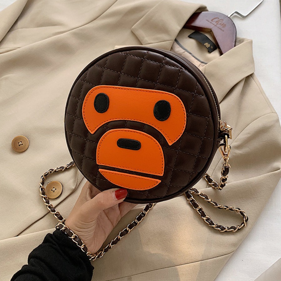 

Lovely Trendy Cartoon Coffee Crossbody Bag