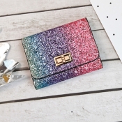 lovely Trendy Sequined Multicolor Coin Purses