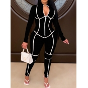 LW Plus Size Striped Regular Fit Jumpsuit