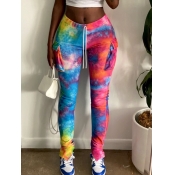Lovely Stylish Tie-dye Multicolor Pants