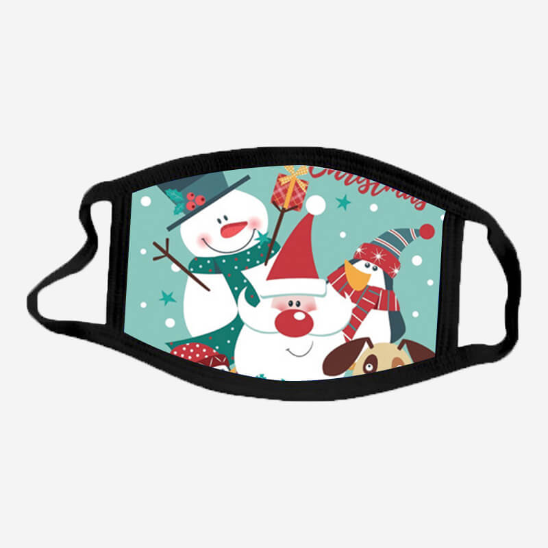 

Lovely Cartoon Green Face Mask