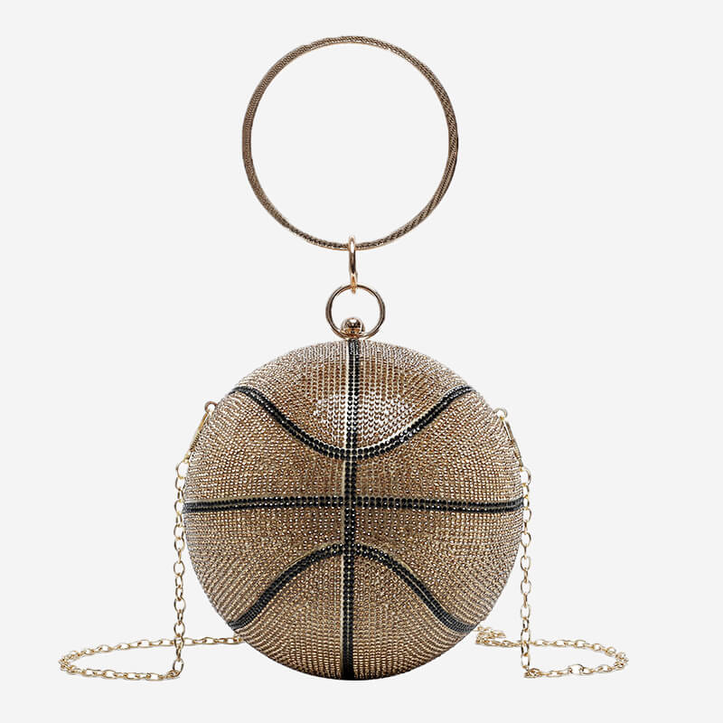 

Lovely Chic Chain Strap Rose Gold Crossbody Bag