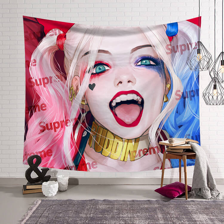 

Lovely Stylish Print Multicolor Decorative Wall Cloth, Multi