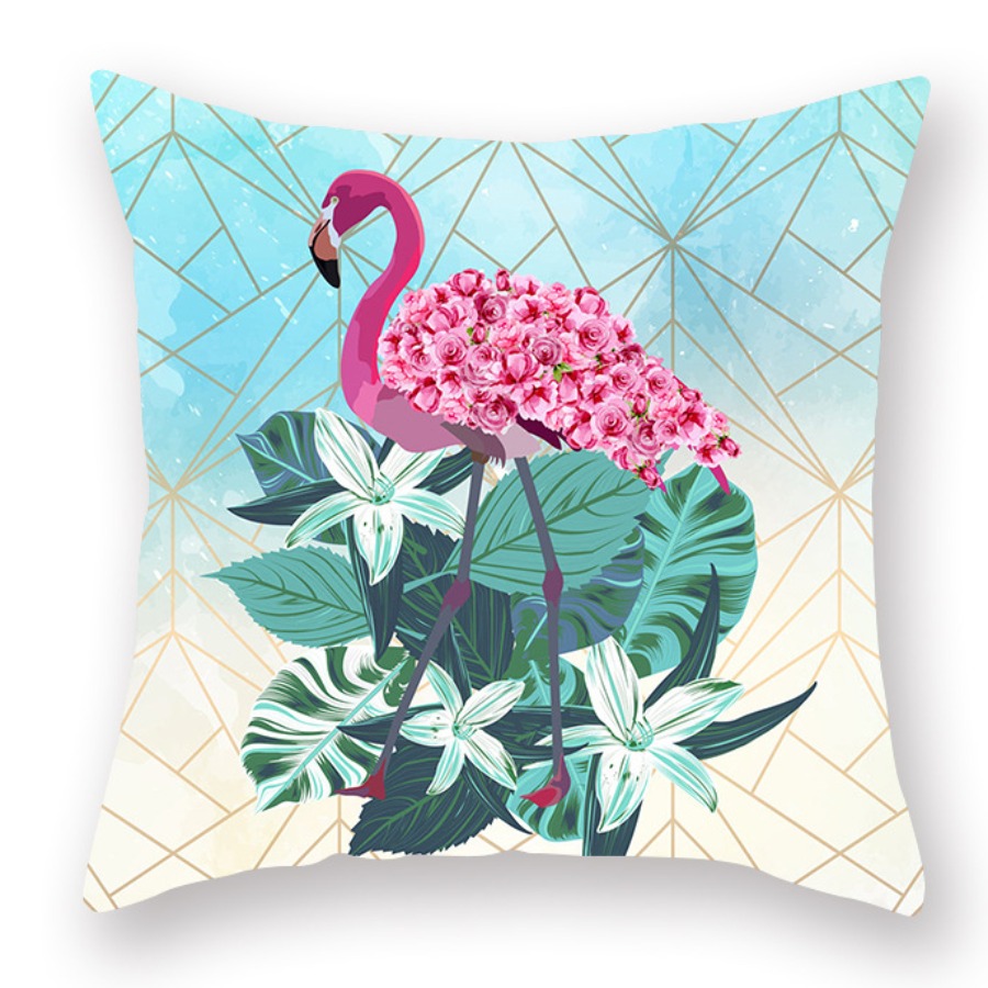 

Lovely Stylish Print Rose Red Decorative Pillow Case
