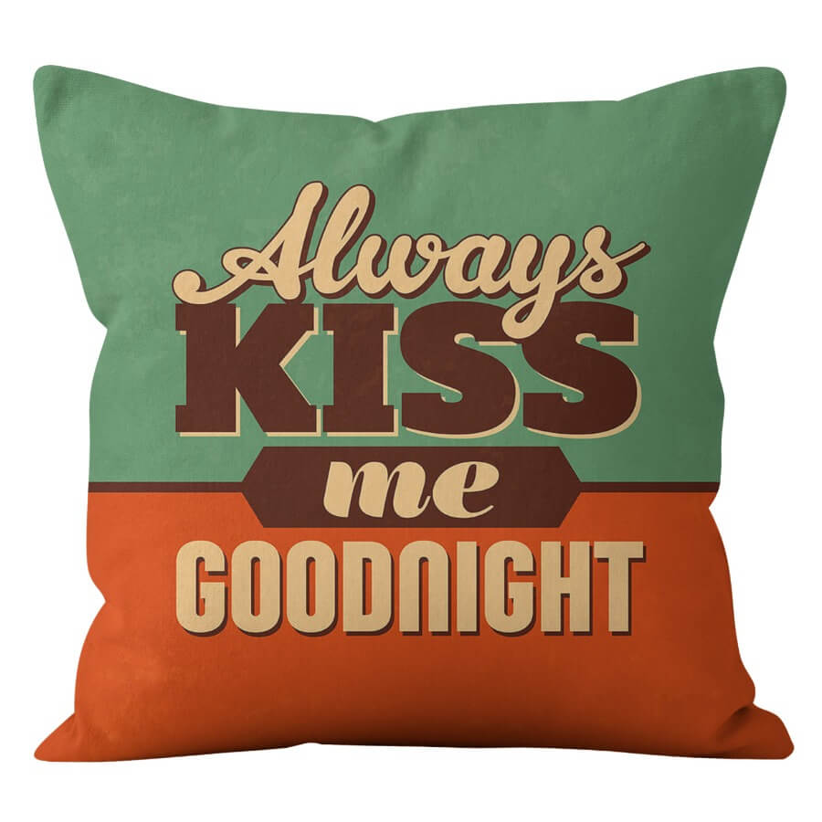

Lovely Trendy Print Patchwork Green Decorative Pillow Case
