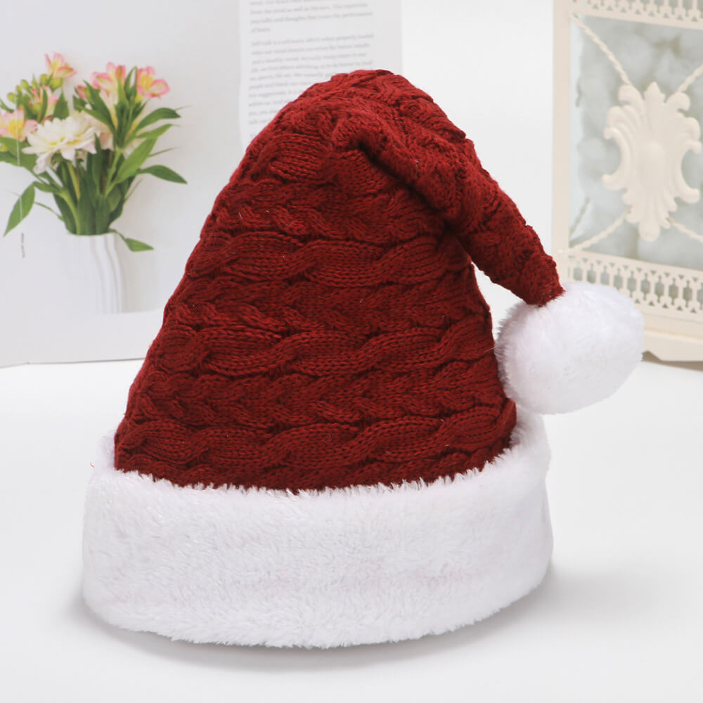 

Lovely Christmas Patchwork Red Hat