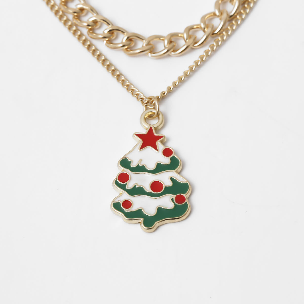 

Lovely Stylish Christmas Tree Gold Earring