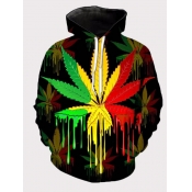 Lovely Street Hooded Collar Print Multicolor Boy H