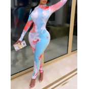 LW Tie-dye See-through Jumpsuit