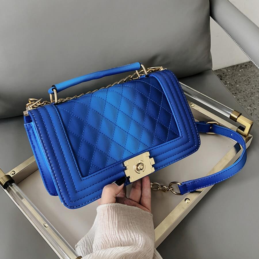 

LW Stylish Tie-dye Blue Crossbody Bags