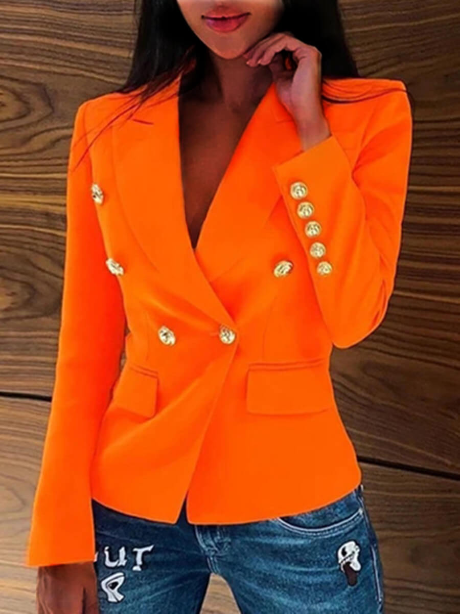 

Lovely Formal Button Pocket Design Croci Blazer